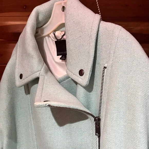 Banana Republic Moto Cocoon Jacket - Picture 3 of 13